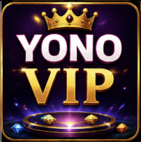 Yono VIP game with a golden crown, diamonds, and premium gaming graphics